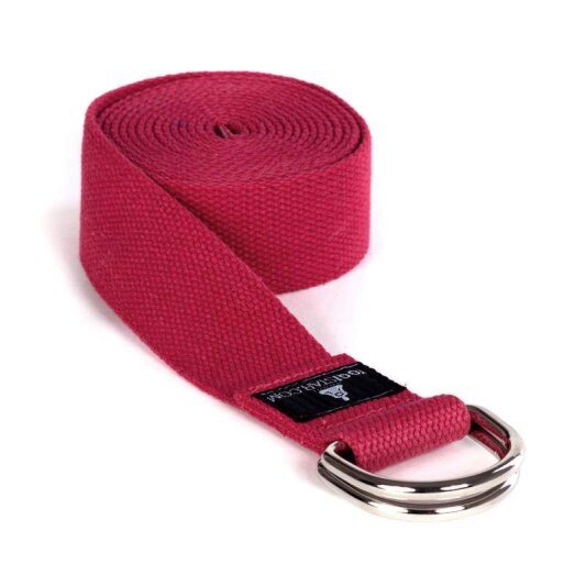 Sangle de yoga Rouge