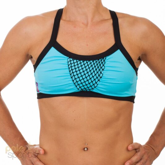 PoleFit Haut Iron S Turquoise/Noir