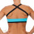 PoleFit Haut Iron S Turquoise/Noir