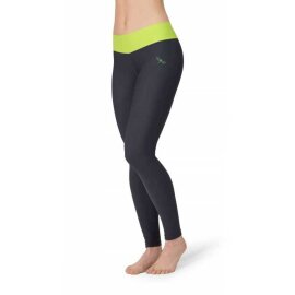 Dragonfly Legging Adriana XS Gris Chiné/Noir
