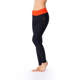 Dragonfly Legging Adriana XS Gris Chiné/Noir