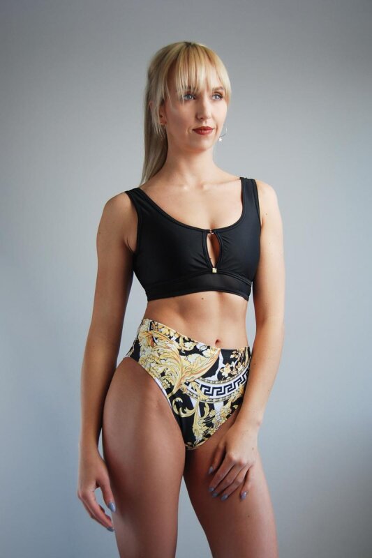 Pole Addict Short taille haute échancré Olympia L