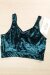Oksawear Haut Palma Vert velours