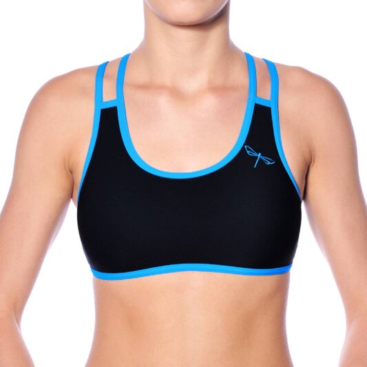 Dragonfly Haut Xenia XS Noir/Bleu ciel