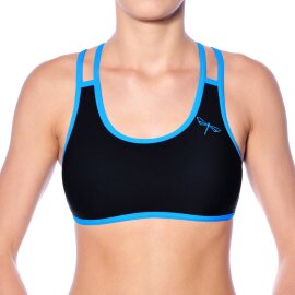Dragonfly Haut Xenia XS Noir/Bleu ciel