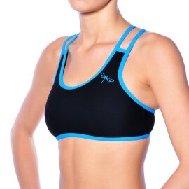 Dragonfly Haut Xenia XS Noir/Bleu ciel