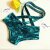 Oksawear Short Palma Vert velours XL