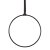 PoleSports Cerceau aérien Suspension sans point Ø 26,9 mm Noir