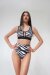 Pole Addict Short taille haute échancré Zèbre M