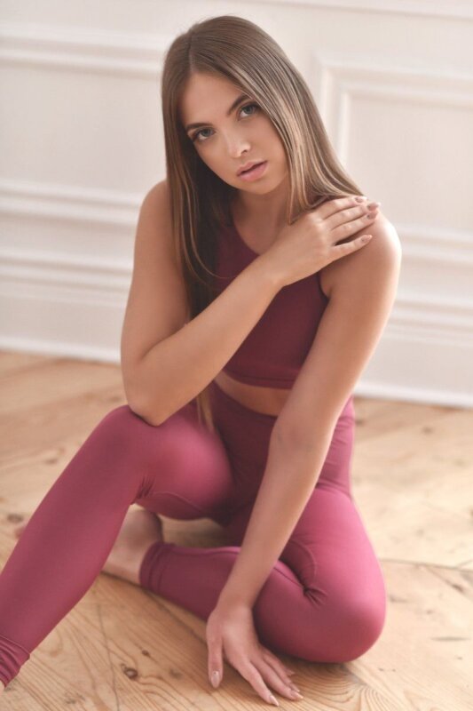 Oksawear Legging Electric Bourgogne XS