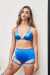 Lunalae Short Lure You taille haute Satin Bleu électrique XL