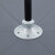 Lupit Pole Stage Pieds courts Chrome 45 mm