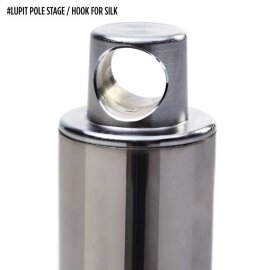 Lupit Pole Stage Pieds longs Chrome 45 mm