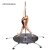 Lupit Pole Stage Pieds longs Chrome 45 mm