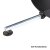 Lupit Pole Stage Pieds longs Chrome 45 mm