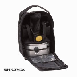 Lupit Pole Stage Pieds longs Chrome 45 mm avec sacs de transport