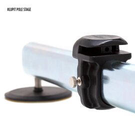 Lupit Pole Stage Pieds longs Chrome 45 mm avec sacs de transport