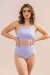 Lunalae Short taille haute V Basic Lilas S