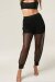 Polerina Pantalon de jogging Noir avec résille XS