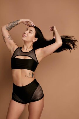 Polerina Haut Noir