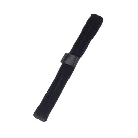 Sangle de poignet pour cerceaux aériens velours Noir
