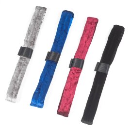 Sangle de poignet pour cerceaux aériens velours Bleu