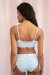 Lunalae Short taille basse Layla Bleu clair L