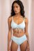Lunalae Short taille basse Layla Bleu clair XL