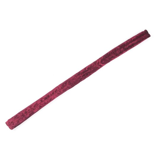 Ensemble PoleSports Sangle dattache ronde avec housse velours pour suspension aérienne Rouge