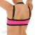 PoleFit Haut Peek A Boo M/L Rose vif/Noir