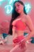 Sway Pole Wear Haut Cindy Argile rose M