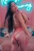 Sway Pole Wear Combinaison Claudia Argile rose S
