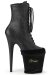Pleaser Protecteur de talons hauts Velours Noir