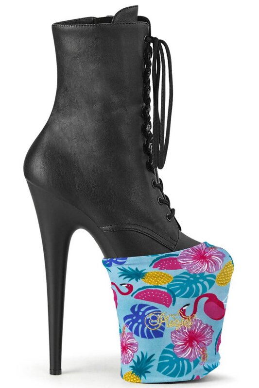 Pleaser Protecteur de talons hauts Tropical Flamingo