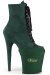 Pleaser Protecteur de talons hauts Lycra Vert émeraude