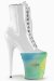 Pleaser Protecteur de talons hauts Velours Arc-en-ciel