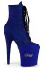 Pleaser Protecteur de talons hauts Lycra Bleu roi