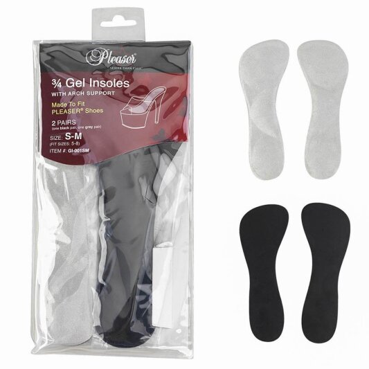 Pleaser Insertion de gel pour pieds plats dans une paire de talons hauts M/L