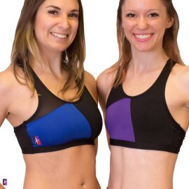 PoleFit Haut avec résille Motif...