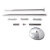 X-Pole XPert PRO (PX) Acier inoxydable 45 mm 2,26 m - 2,75 m