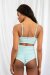 Lunalae Short taille haute Paris Bleu cristal M