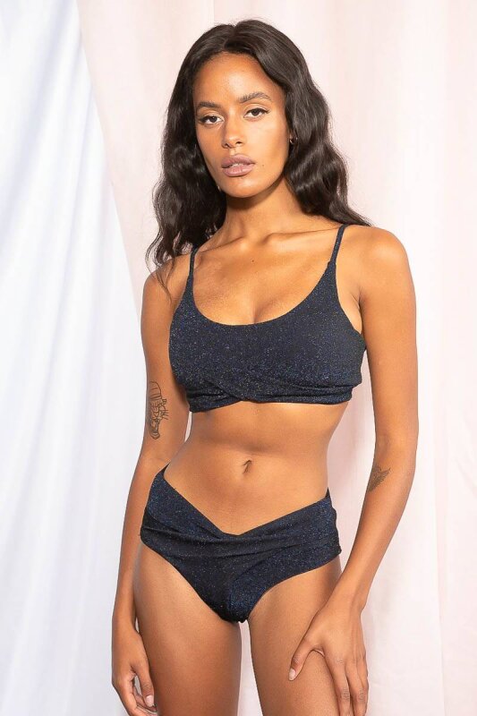 Lunalae Short taille basse Paris Midnight Shine M