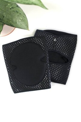 Genouillères Silicone adhésif Lunalae Noir XL