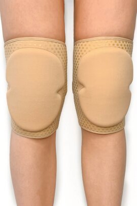 Genouillères Silicone adhésif Lunalae Beige XL