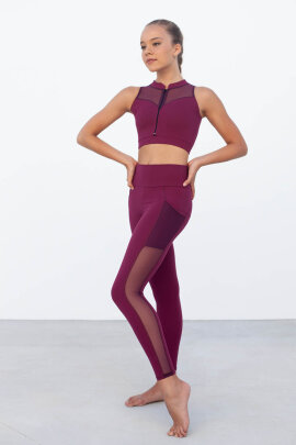 Intermezzo Legging classique Bourgogne