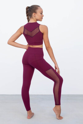Intermezzo Legging classique Bourgogne