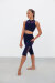 Intermezzo Haut Mao Bleu marine XL
