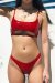 Naughty Thoughts Short Tanga Sinner vinyle Rouge M