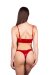 Naughty Thoughts Short Tanga Sinner vinyle Rouge M