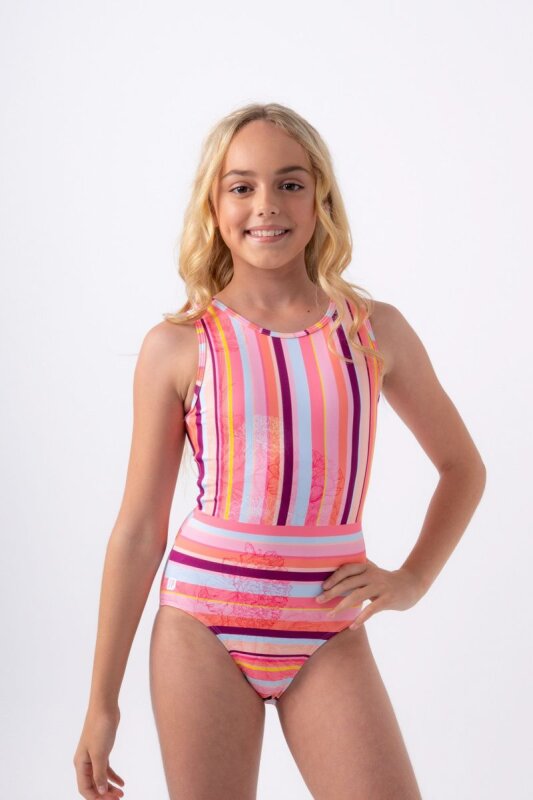Justaucorps de gymnastique Sylvia P Gypsy Stripe